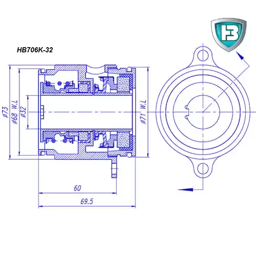 dimension-seal-hb706k-h-brinker